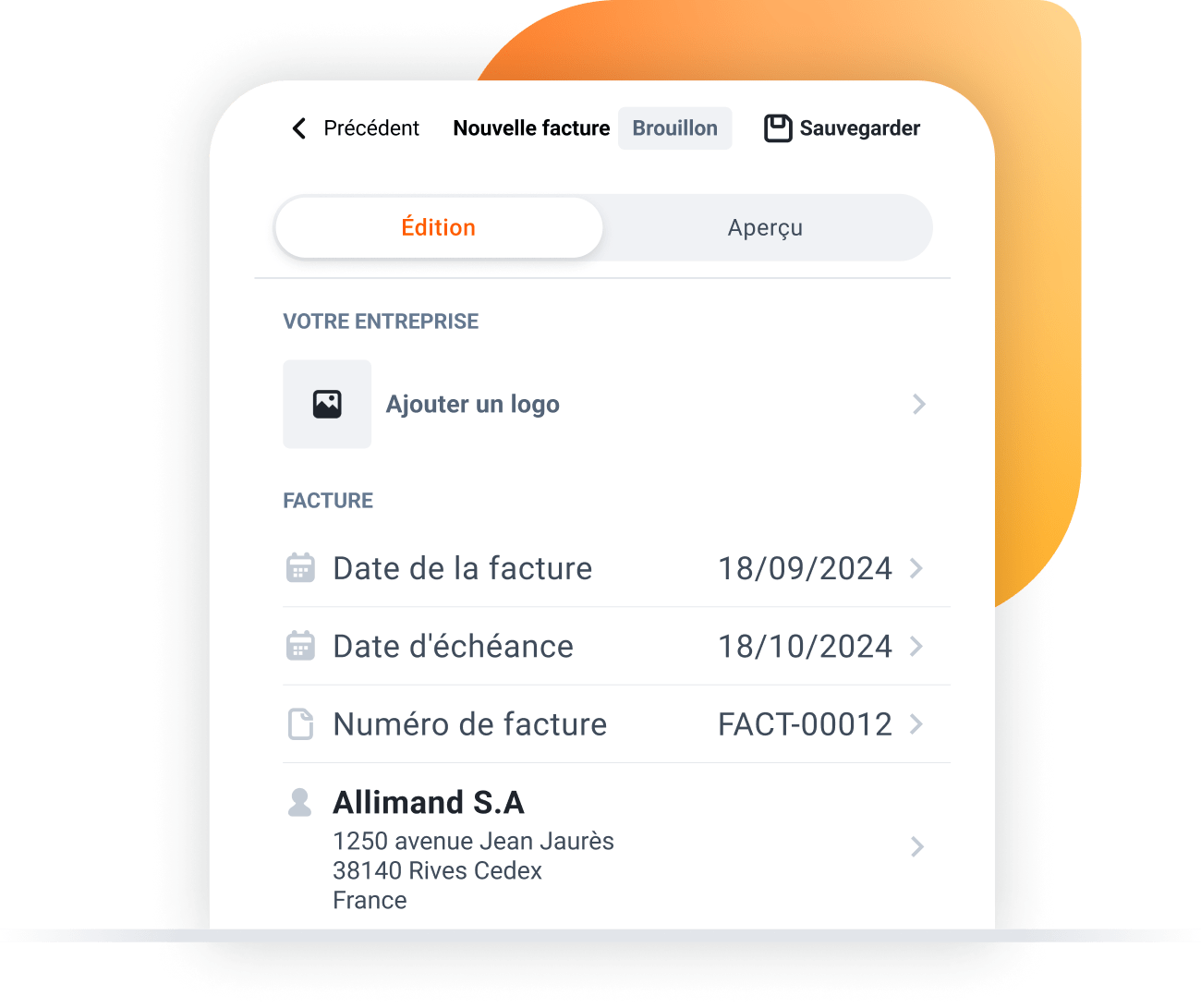 Vos devis et factures envoyés en un clin d’œil