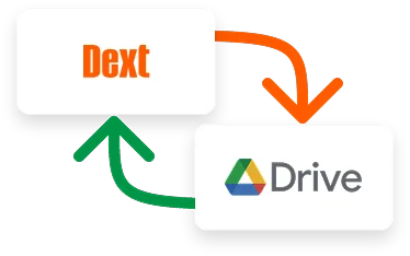 Intégration logicielle entre Dext et Google Drive