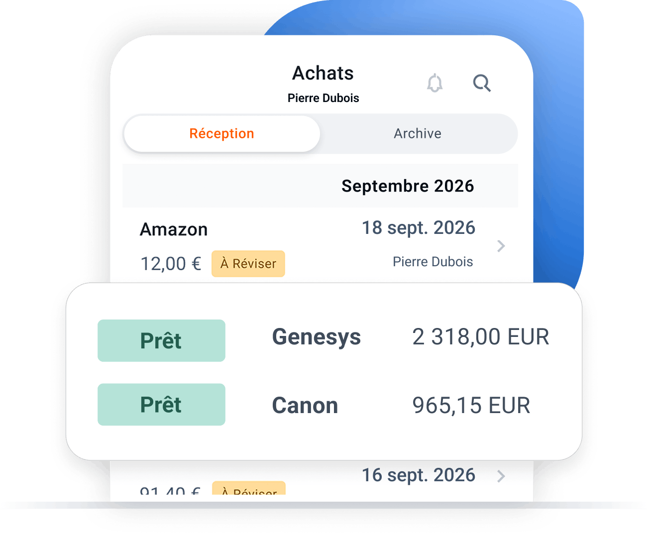 Gérez les devis, factures & reçus sur le web comme sur mobile