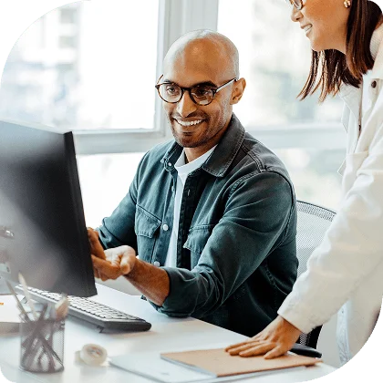 Collaborateurs comptables du cabinet Gestion & Performance