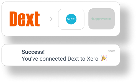 Accounting software successful connection