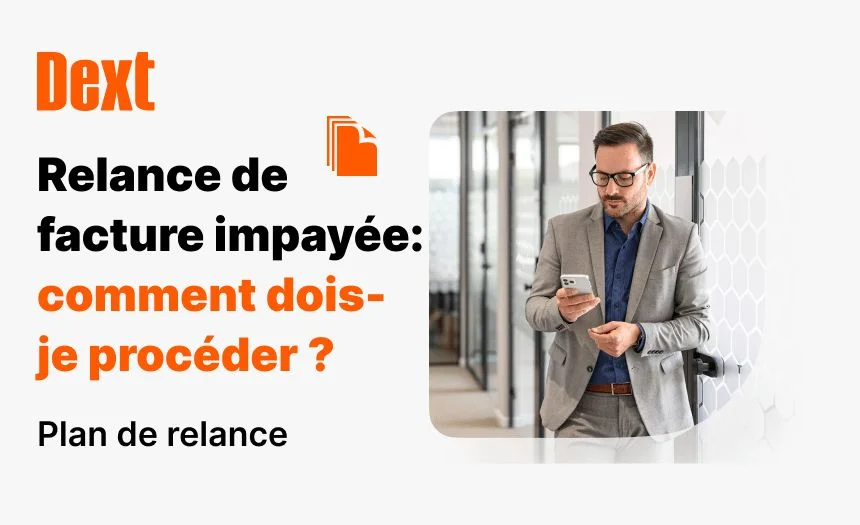 Couverture du guide « Relance de facture impayée : mode d'emploi »