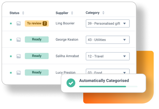 Capture data easily, organise it automatically 