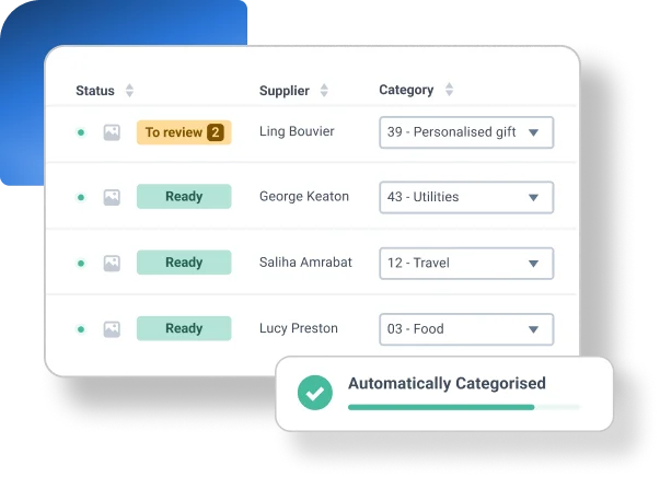 Business owner using dext bookkeeping ai agent setting up automation rules