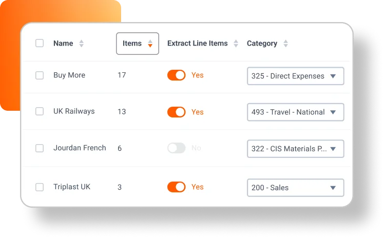 Business owner using dext bookkeeping ai agent setting up automation rules