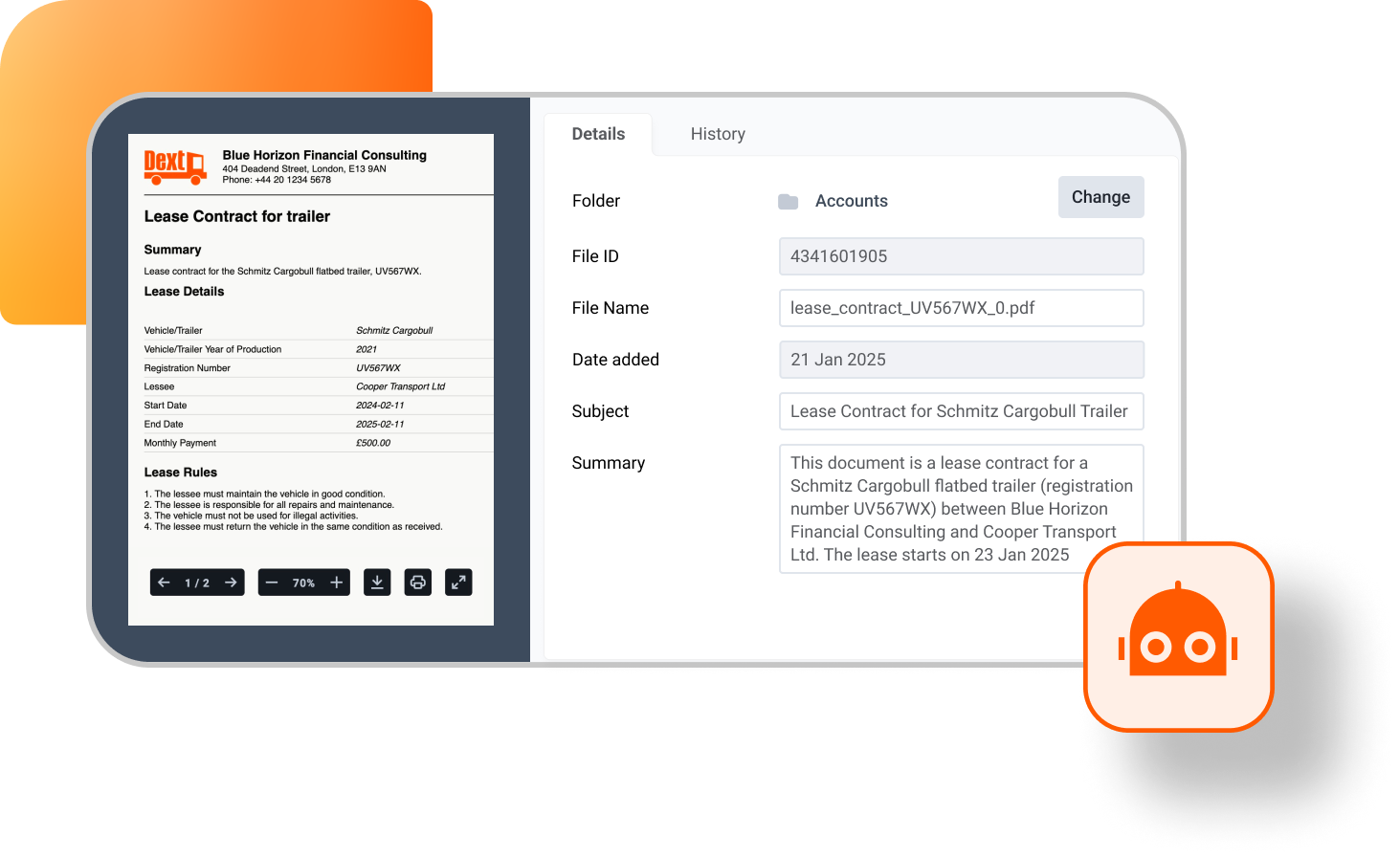 Vault | Secure Electronic Document Management System | Dext
